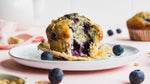 Blueberry Granola Crunch Muffins